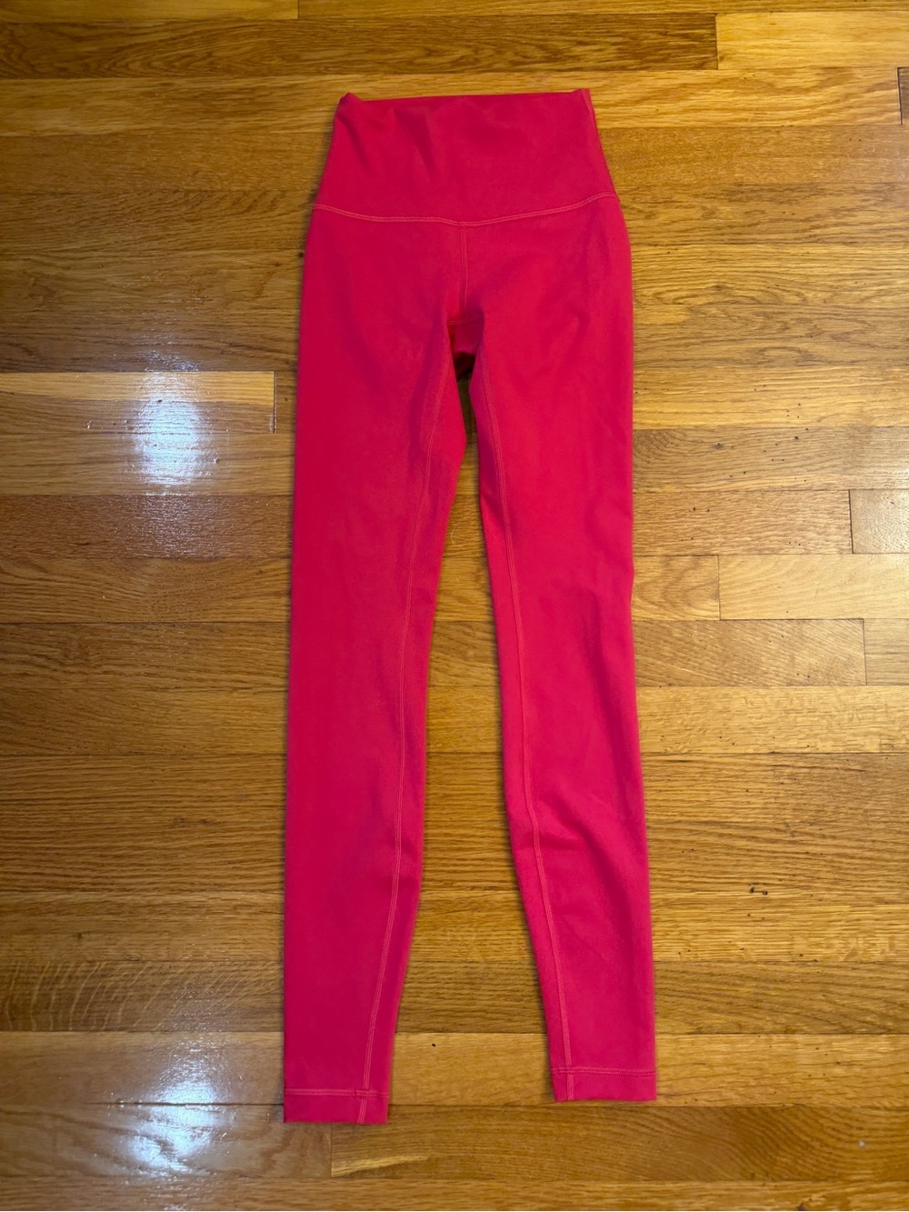Lululemon Wunder Train High-Rise Tight 28" Pink Dragonfruit - Size 2